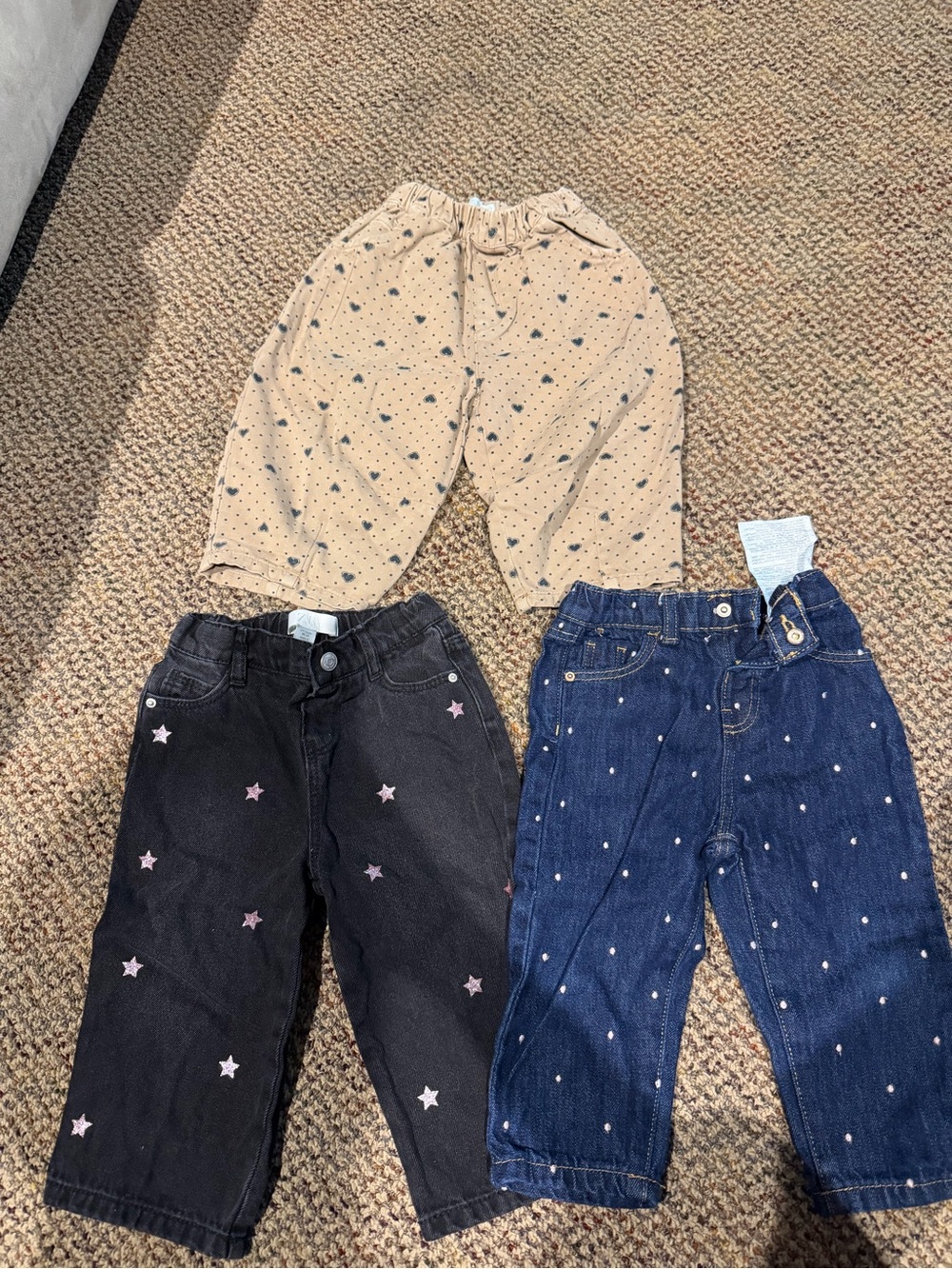 Toddler girls Zara Jeans.